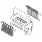 Biro Stew and Fajita Cutter Assembly and Cradle, Cutting 3/8" Strips TA3130-5A
